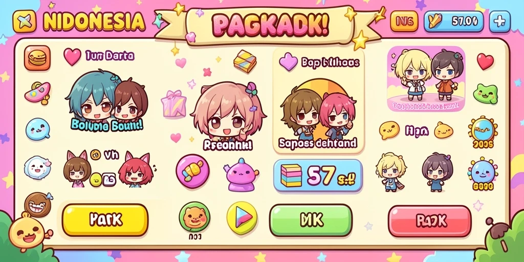 Tampilan awal game 7777W yang menarik.