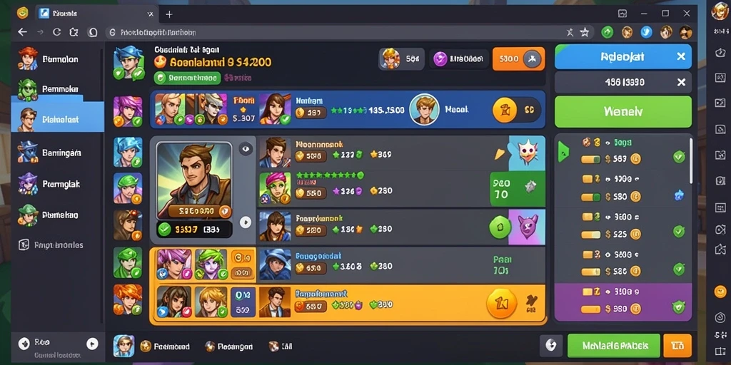 Screenshot menunjukkan halaman utama yang menarik dan interaktif.