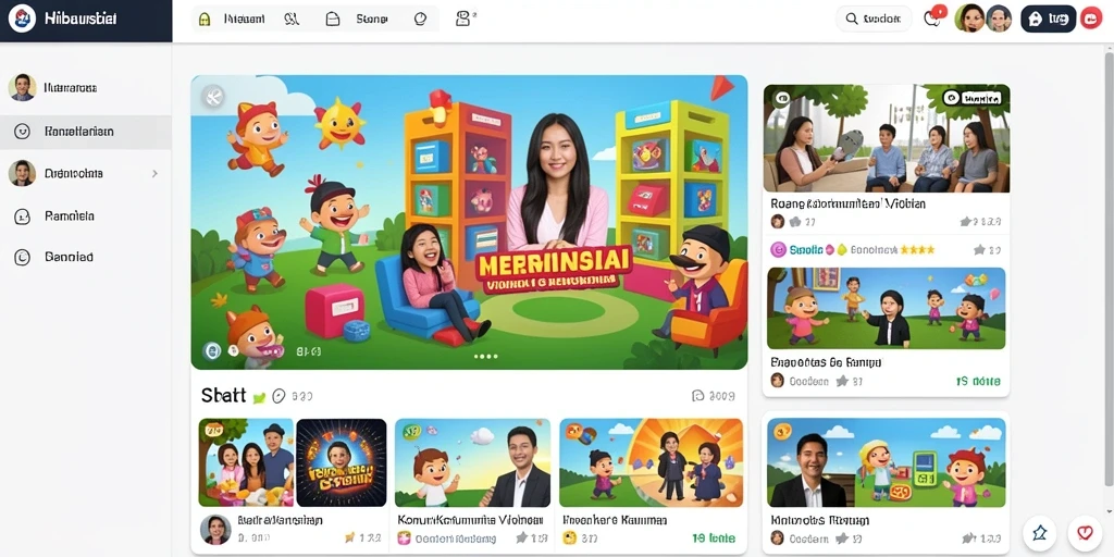 Antarmuka yang menarik dan mudah digunakan.