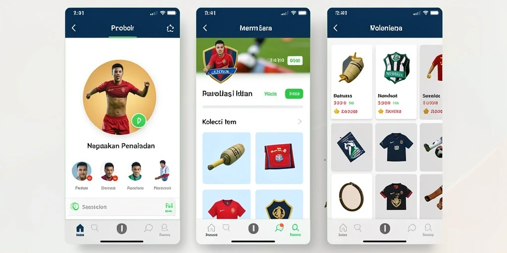 Tampilan antarmuka yang user-friendly.