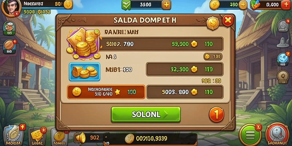 Screenshot menampilkan karakter utama siap bertarung.