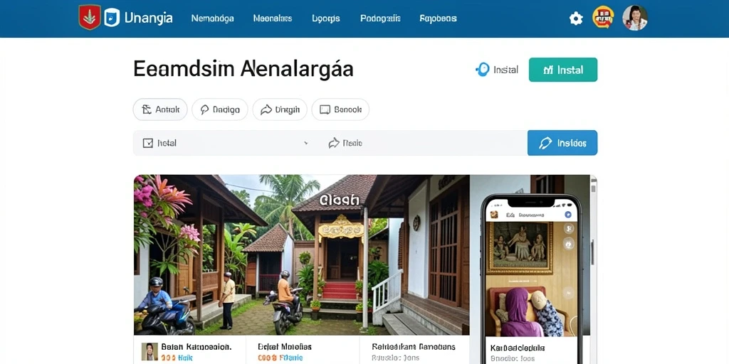 Tampilan antarmuka pengguna yang intuitif.