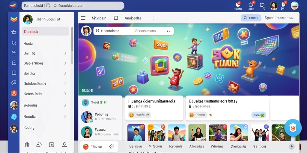 Tampilan antarmuka yang mudah dinavigasi.