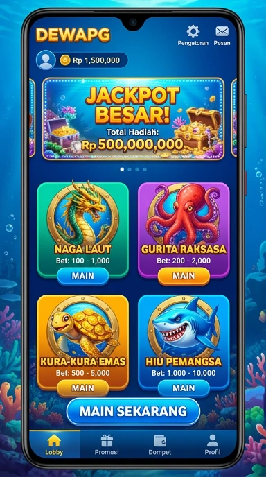 Galeri pratinjau visual dewapg build APK resmi terbaru